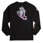 Santa Cruz Women s Boyfriend L s Shirt Throwdown - Black - Large - Nwt