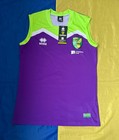 Norwich City 2016 2017 Pre-match Soccer Jersey Football Tank Top Errea Sz  M