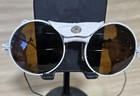 Rare Vintage Zeiss Leather Aviator Glasses 1950 s Era Authentic