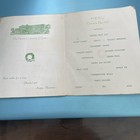 Merry Christmas Menu Card Queens Memorial Hospital  New York 1952