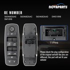 56046826ae Power Window Switch For 2016-2024 Ram 1500 2500 3500 Laramie Front 