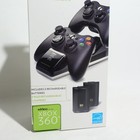 New Nyko Charge Base S Xbox 360 Controllers W  2 Rechargeable Batteries Charger