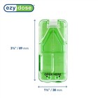 Ezy Dose Pill Cutter   Splitter  Built-in Pill Dispenser  Green