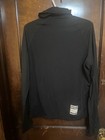 Black Rapha Pro Team Thermal Long Sleeve Cycling Base Layer W collar Xxl 2xl
