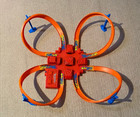Hot Wheels Criss Cross Crash Track Set 4 Loop Plus  25  12  Straight Track