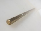 Antique Brass Stair Rods Vintage Victorian French Pole Rail Octagon 30 l