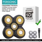 Upgraded 5 Blades Shaver Replacement Heads For Head Shaver 5 Blades Replacement 