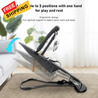 Household World Portable Baby Bouncer Seat For Babies 0-18 Months  Dark Grey 