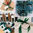 Solid Color Dark Green Satin Ribbon  3 8 Inches X 25 Yards Fabric Satin Ribbon F