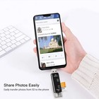 Flash Drive 5 In 1 Memory Card Reader Usb Otg Adapter Sd Card Reader  black 