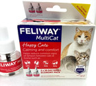 Feliway Multicat  Happy Cats  Calming   Comfort Pheromone Plug In Kit Lot