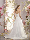 Alfred Angelo  2409 Size 6 White A-line Wedding Bridal Gown Strapless