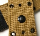 Wwi Wwii Us M1910  45 Ammo Combat Field Equipment Pistol Belt-eagle Snap  Long