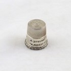 Simons Sterling Thimble A Present From Gay Ann Rogers Htf