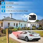 Wuloo Wireless Driveway Alarm 500meter Long Range Outdoor Motion Detector Sensor