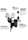 Fzone Aquarium Co2 Regulator Dc Solenoid With Bubble Counter And Check Valve    