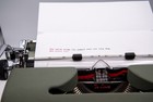 Serviced Working 1953 Olympia Sm3 Green Manual Portable Typewriter