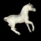 Hagen Renaker Running Mare White A-233 Miniature Maureen Love Grey Shading 2 75 
