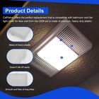 Bathroom Vent Light Lens Cover Ap5609551 Compatible With Nutone Broan Kenmore