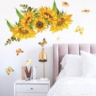 For Sunflower Flower Removable Wall Sticker Art Pvc Mural Decal Wall Home Decor