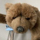 20  Applause Avanti Limited Edition  Brown Sleeping Bear Stuffed Plush 1986