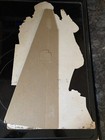 Vintage Christmas Cardboard Sign Pepsi General Store Santa Display Soda Bottle
