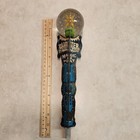 Magic Hat Winter Black Lager Beer Tap Handle Draft Handle W  Glitter Globe