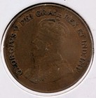 1923 Canada One Cent Penny Km 28