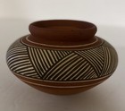 Vtg Venezuelan Fine Line Geometric Art Pottery Jar Coop  Ayamanes  Qu  bor Lara
