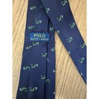 Polo Ralph Lauren Navy Silk Vintage Car Holiday Whimsical Tie 88534 Italian Made
