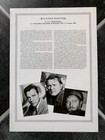Richard Burton Large Vintage Portrait Movie Film Photo Photograph 9x11in