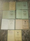 7 Vintage German Travel Reisepass  1 European And 4 Us Passports 