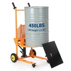 440lbs Hydraulic Material Lift 36 Inch Max Lifting Height Manual Pallet Stacke
