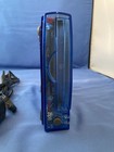 Iomega Zip 100 Usb External Zip Drive 100mb Blue clear W  Ac Adapter Cable