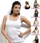 Wome s Tank Top Camisole With Lovely Lace Trim Style Soft Sexy Sport Yoga