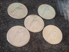 1925 Liberty Peace Silver Dollars - Lot Of 5 - Free Shipping 