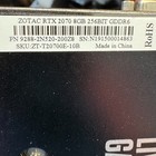 Zotac Gaming Geforce Rtx 2070 8gb 256 Bit Gddr6 Zt-t20700e-10p Gpu