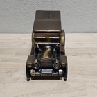 Vintage Auto Coin Bank Piggy Bank Banthrico   1912 Packard  Bronze Car