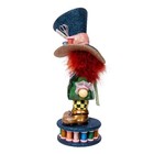 Kurt Adler Hollywood Nutcracker Collection Resin Nutcracker  Mad Hatter  13in