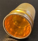 16ct Gold Thimble 7 7g  Stamped E M P  This One Is Special  Christmas Gift 