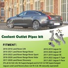 Upgraded Aluminum Coolant Outlet Pipes For Land Rover Range Rover Sport Lr4 3 0l