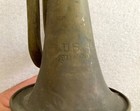 Vintage Us Regulation Brass Bugle W  Mouthpiece Military Boy Scouts Antique