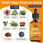 Natural Antibiotics For Cat   Turkey Flavor   Allergy   Infection Support   2 Oz