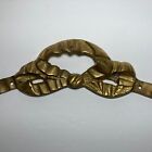 Vintage Brass Gold Wall Hanging Ribbon Bow Accent Over Doorway Art Home Decor