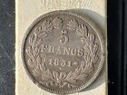 France 1831 Silver Five 5 Francs Excellent Condition Coin Louis Philippe I