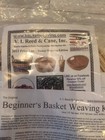 New  V  I  Reed   Cane  Inc the Original Beginner s Basket Weaving Kit