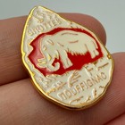 Grottes De Rouffignac Prehistoric Cave Lapel Pin France Travel Souvenir Vintage