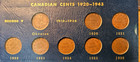Canada Small Cents Set 1920-1969 In Whitman Folder Penny 1c 1p