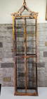 Vintage Hand Crafted Victorian Birdcage House Style Wood Wire Cd Storage Tower