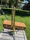 Vintage 1955 F e  Olds   Son Ambassador Trumpet Early Fullerton  Ca W  Case Nice